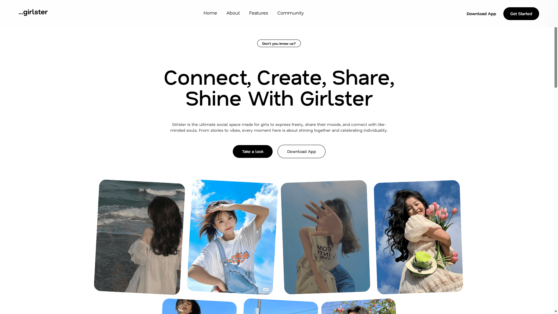 Girlster — A Modern Social Platform for Connecting & Communicating
